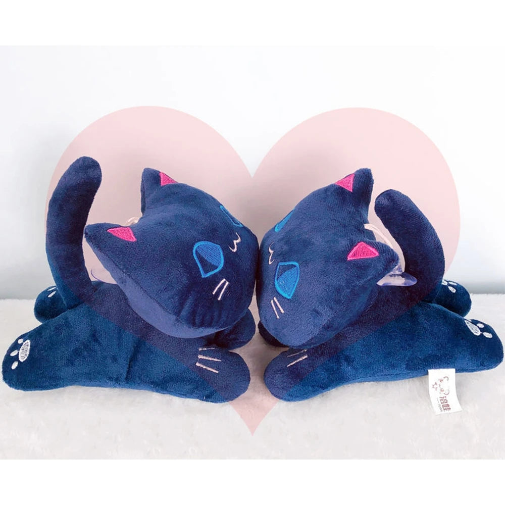 Lying Cat Plush Toy | Dark Elf Car & Home Decor | Adorbs Plushies