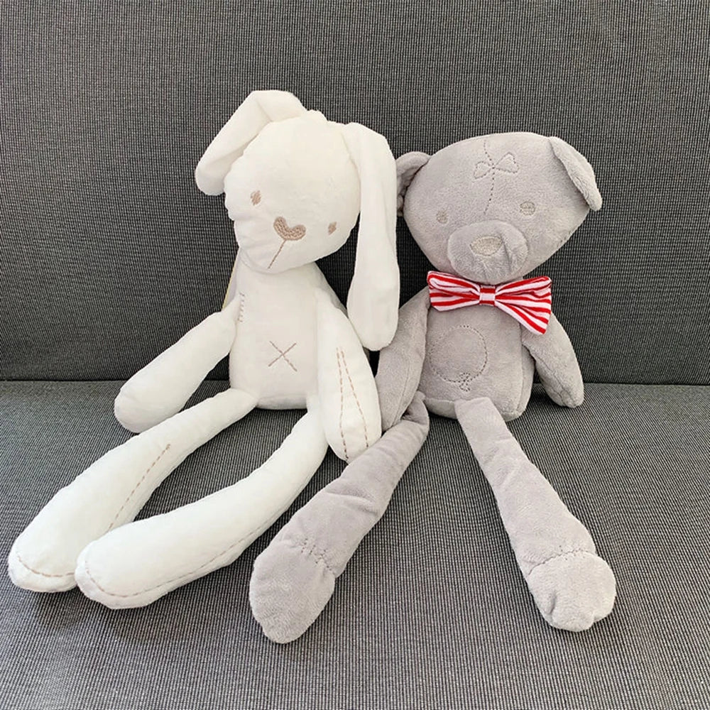 Gray Bunny Rabbit Plushie | Cute Stuffed Animal Gift | Adorbs Plushies