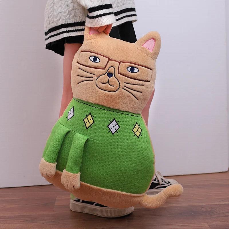 Cartoon Cat Family Plush - Japan Anime Hug Cushion | Stuffed Animals & Plushies | Adorbs Plushies
