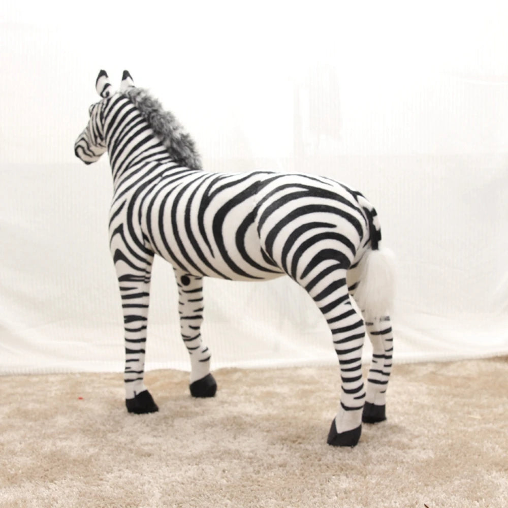 Large Zebra Plushie | Stuffed Animal | Adorbs Plushies