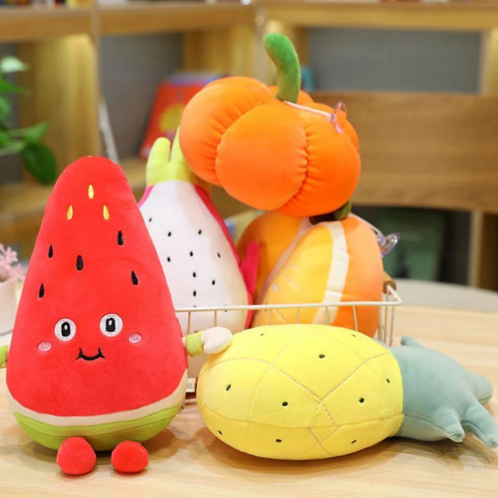 Fruit and Vegetable Plushies | Cute Stuffed Toys for Kids | Adorbs Plushies