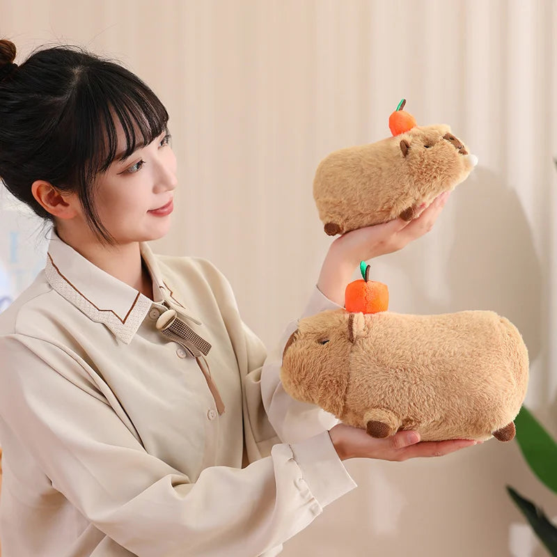 Capybara Plush Toy with Turtle Backpack and other Accessories | Adorbs Plushies