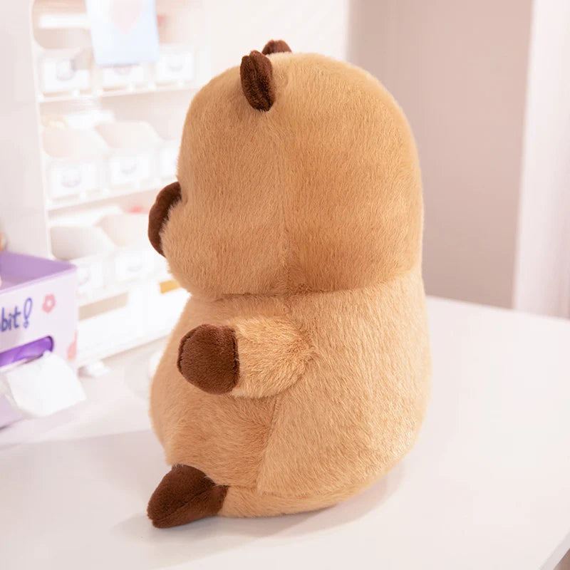 Ugly Cute Fat Capybara Plush - Orange Shrimp Dress Up | Stuffed Animals & Plushies | Adorbs Plushies