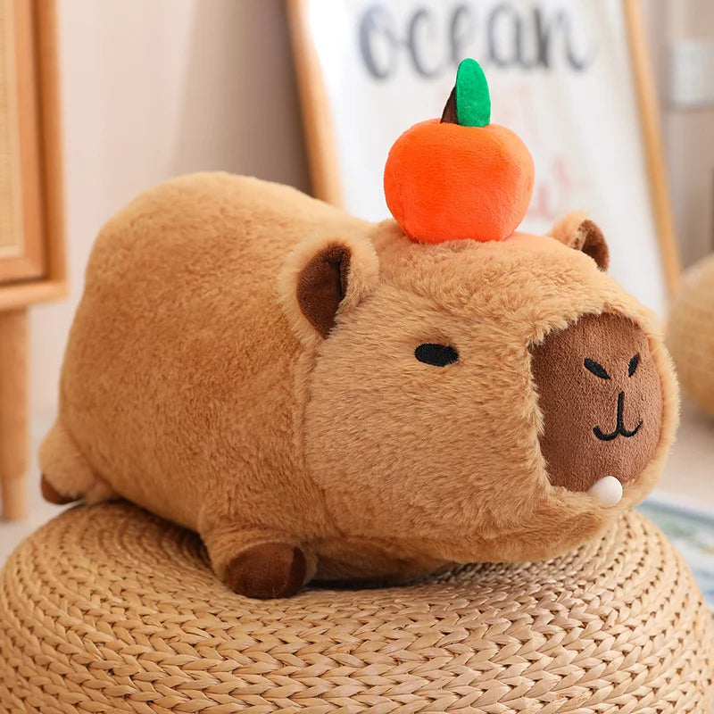 Capybara Plush Toy with Turtle Backpack and other Accessories | Adorbs Plushies