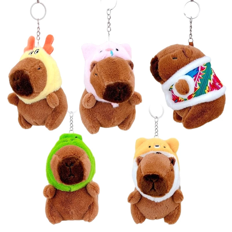 Capybara Plush Keychain with Costumes | Adorbs Plushies