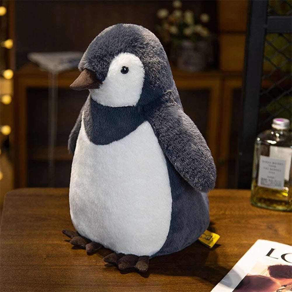 Penguin Plush Stuffed Animal | Cute Teddy Bear Sofa Pillow | Adorbs Plushies