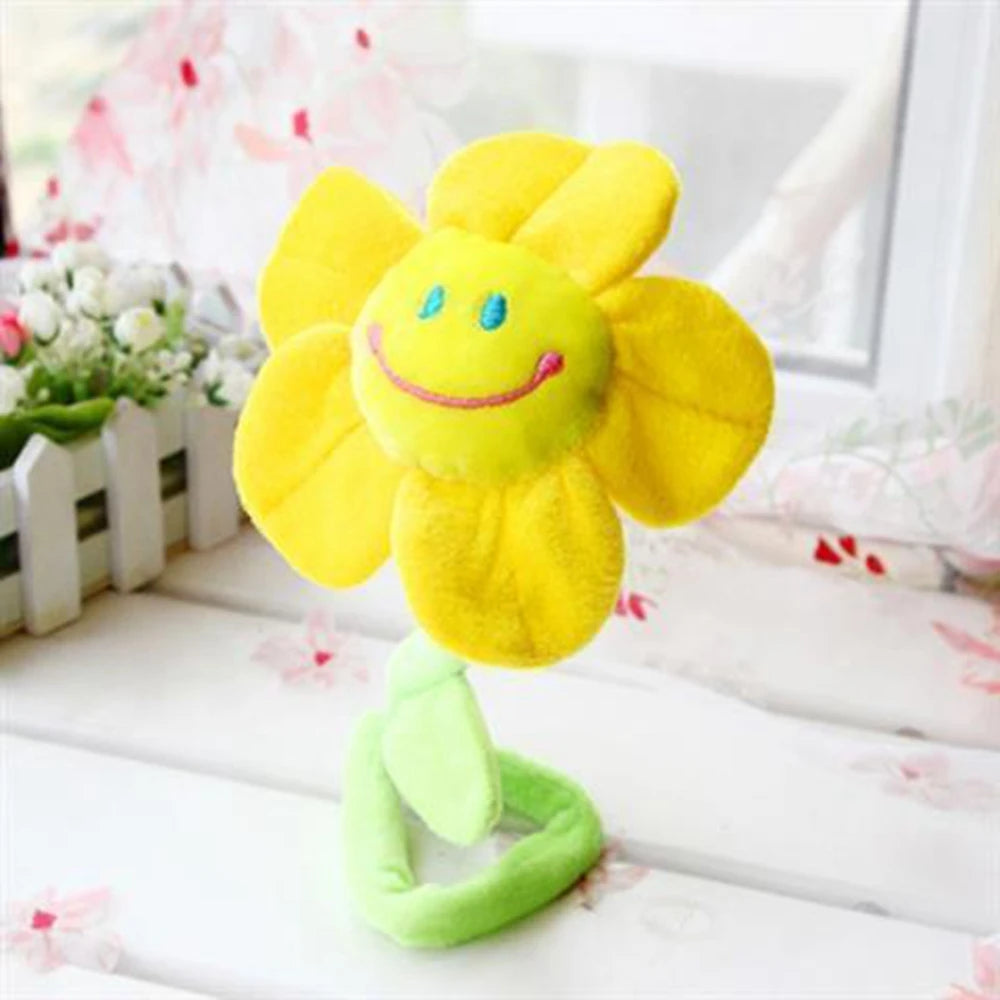 Sunflower Plush Toy | Simulation Plant Flower Doll for Office | Adorbs Plushies