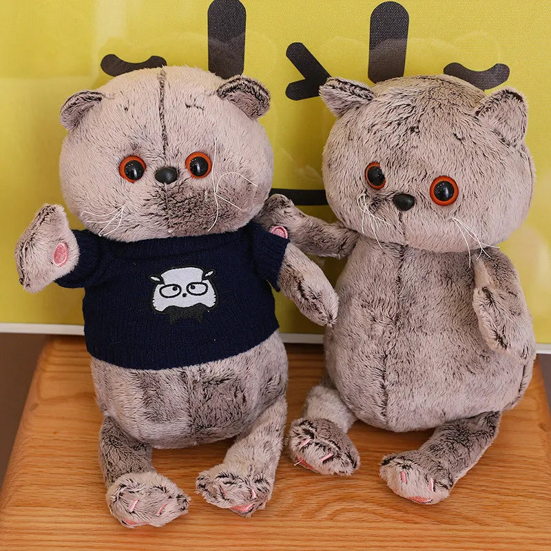 Basik Cat Plush Toys - Soft Kitten Dolls for Children | Stuffed Animals & Plushies | Adorbs Plushies