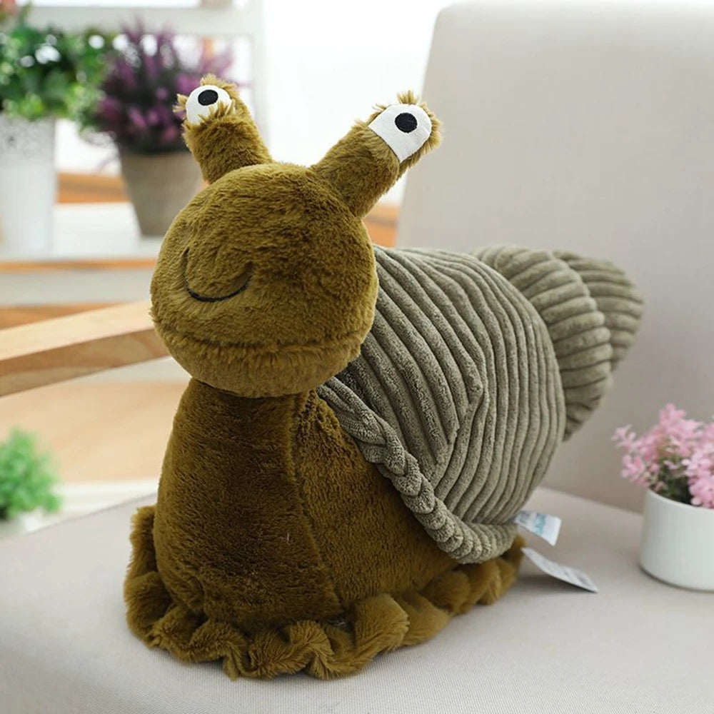 Soft Cartoon Snail Plush Toy for Kids | Adorbs Plushies