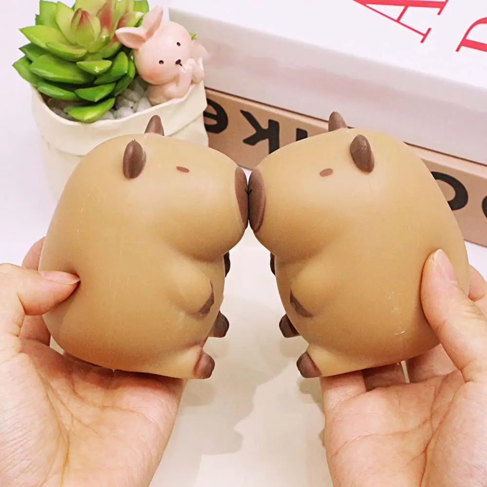 Capybara Plush Squeeze Ball - Stress Relief Fidget Toy | Adorbs Plushies