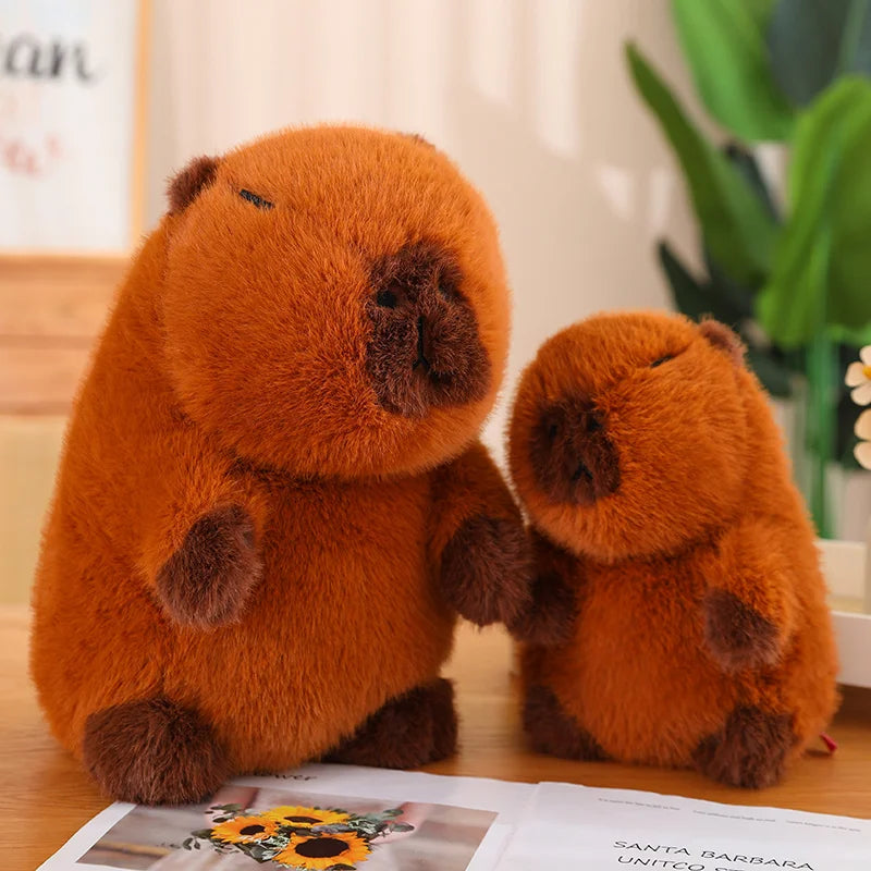 Capybara Plush Toy with Turtle Backpack and other Accessories | Adorbs Plushies