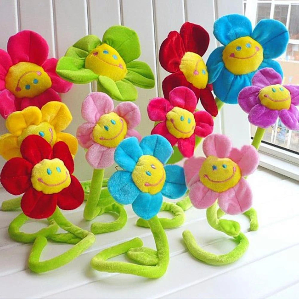 Sunflower Plush Toy | Simulation Plant Flower Doll for Office | Adorbs Plushies
