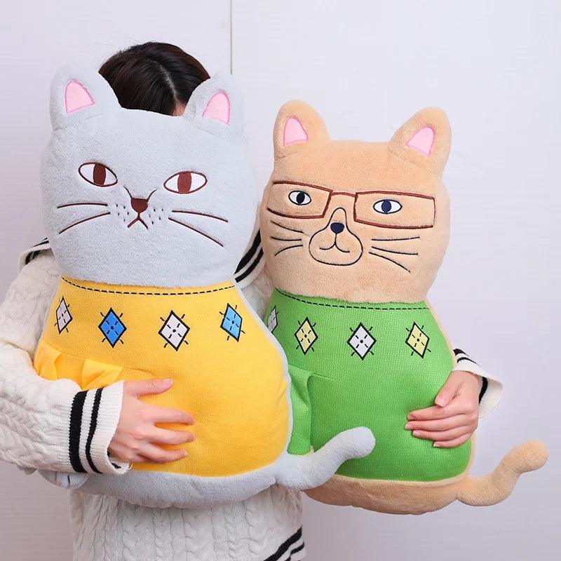 Cartoon Cat Family Plush - Japan Anime Hug Cushion | Stuffed Animals & Plushies | Adorbs Plushies