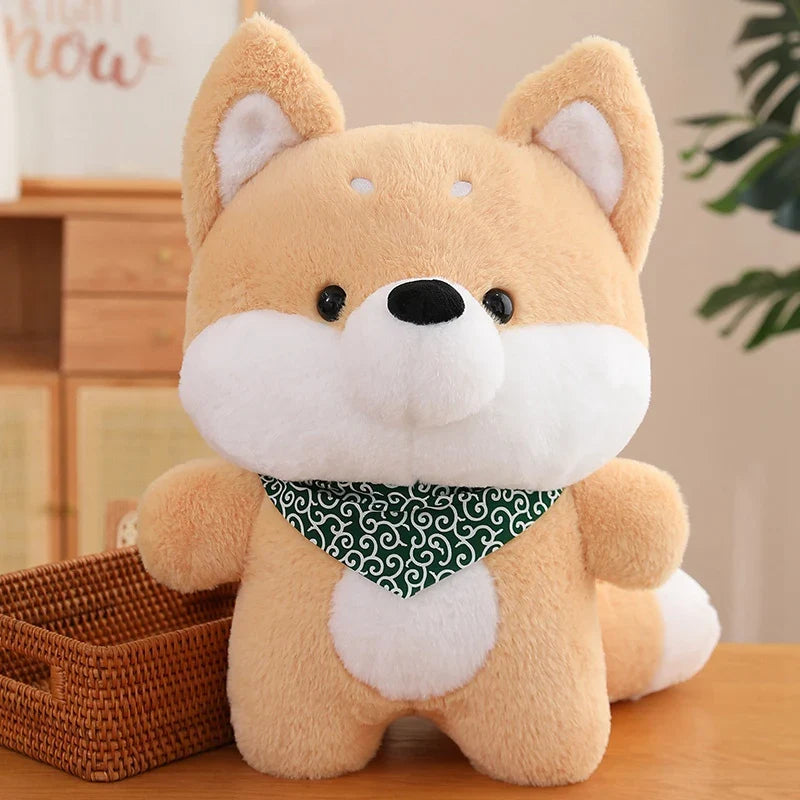 Shiba Inu Dog Plushie - Soft Hug Cushion for Kids