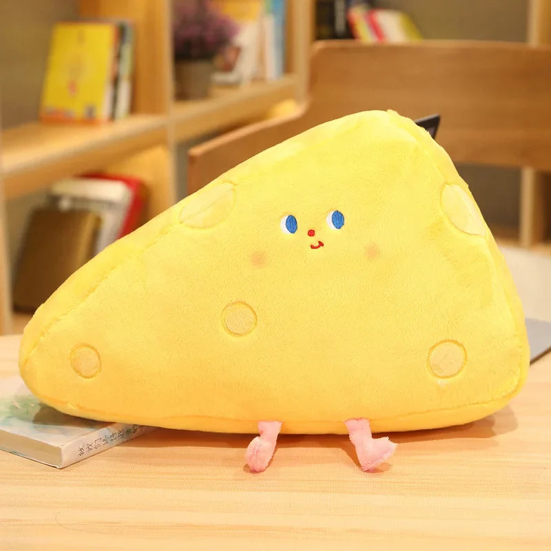 Milk Box & Food Plushies - Cute Throw Pillows for Kids