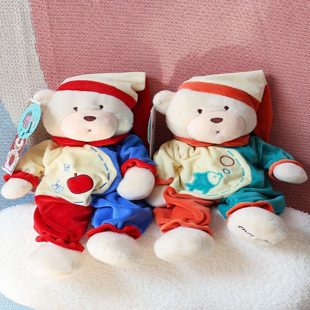 Cute Bear Plush in Pajamas | Soothing Sleep Companion for Children | Adorbs Plushies