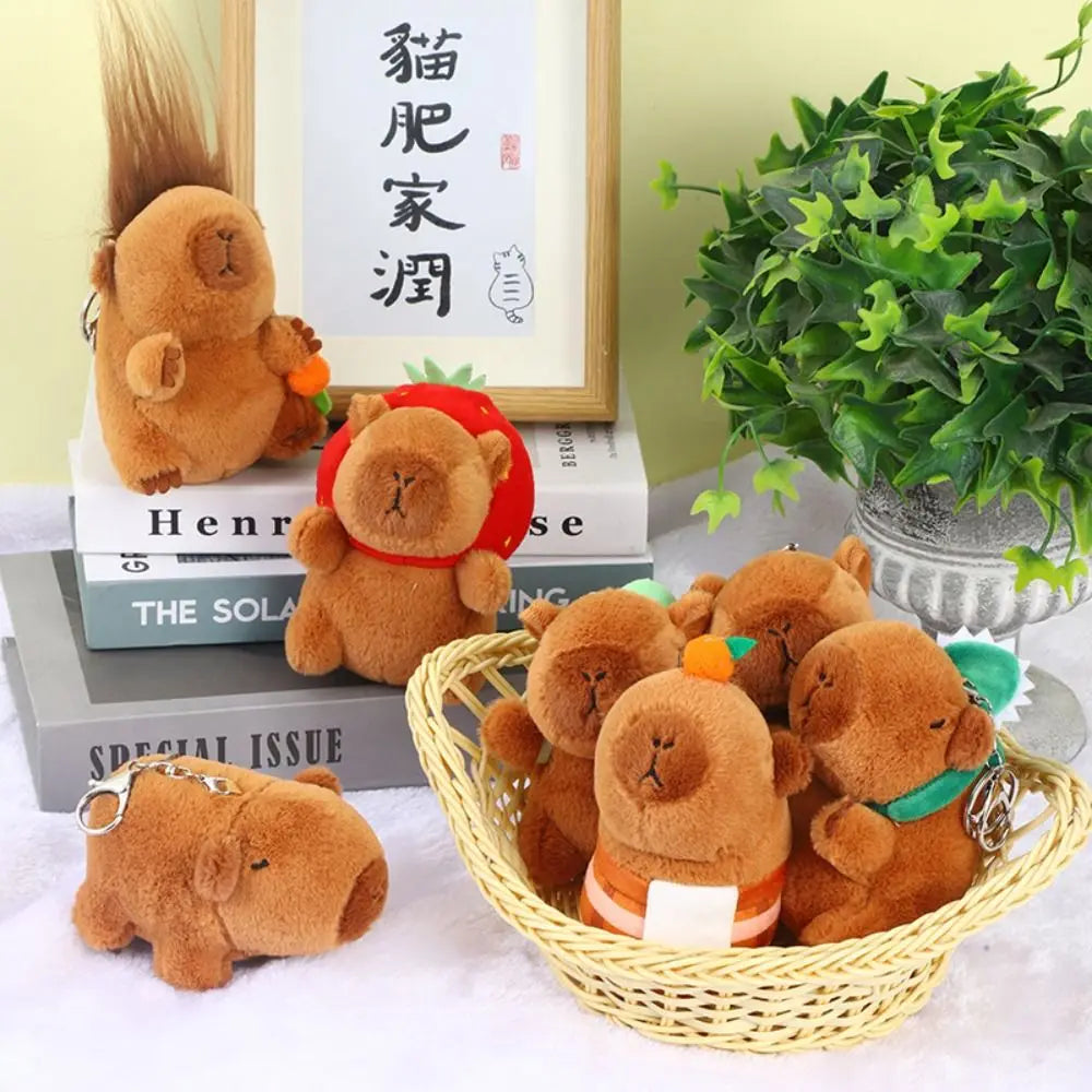 Capybara Plush Keychain | Adorbs Plushies