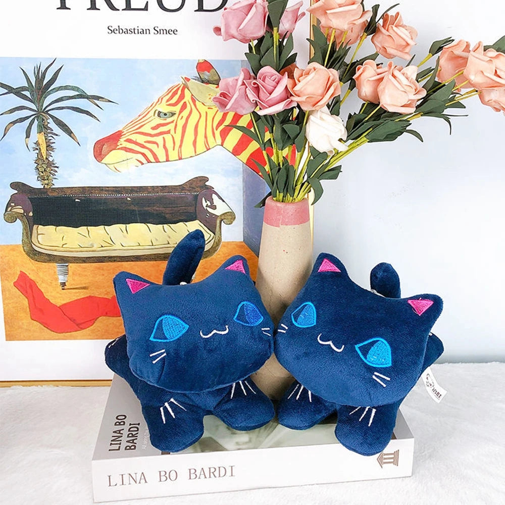 Lying Cat Plush Toy | Dark Elf Car & Home Decor | Adorbs Plushies