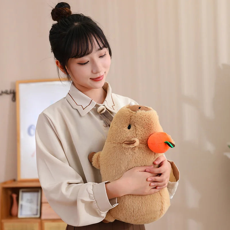 Capybara Plush Toy with Turtle Backpack and other Accessories | Adorbs Plushies