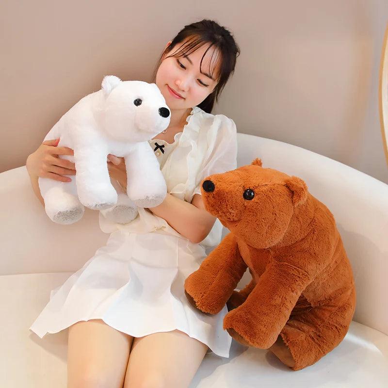 Giant Panda & Polar Bear Plush - Realistic Animal Toys | Stuffed Animals & Plushies | Adorbs Plushies