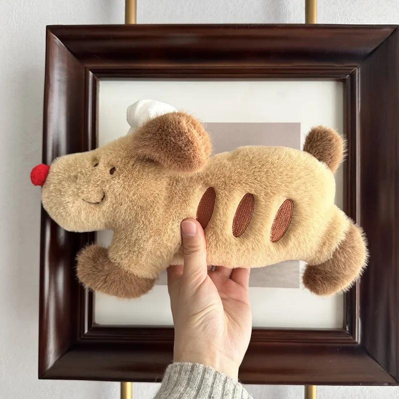 Puppy Dog Baguette Pillow - Chef Hat Plushie | Stuffed Animals & Plushies | Adorbs Plushies