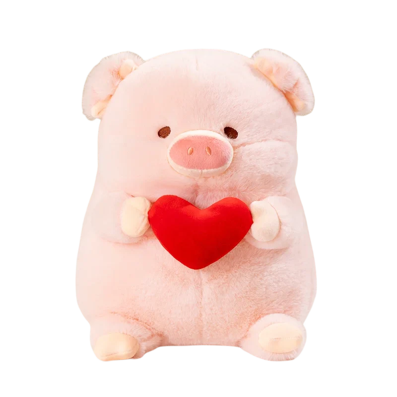 Red Heart Pig & Bunny Plush - Valentine's Crossbody Bag | Stuffed Animals & Plushies | Adorbs Plushies