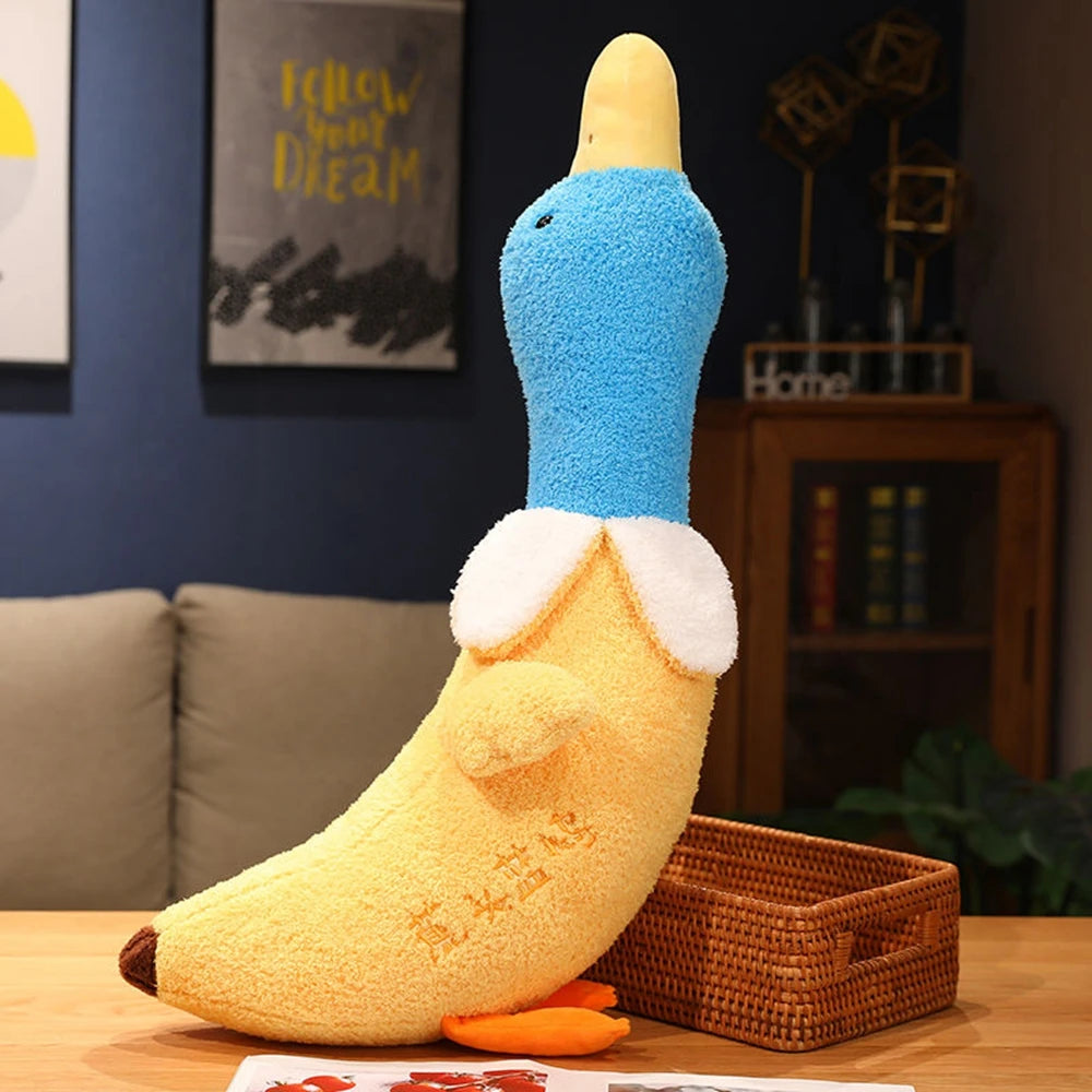 Blue Head Duck Plush | Banana Body Combination | Adorbs Plushies