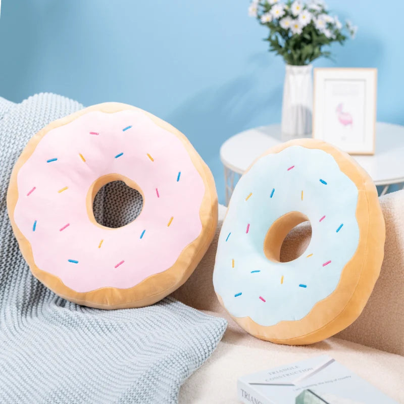 Soft Doughnut Toy - Cookie Biscuit Chair Cushion | Stuffed Animals & Plushies | Adorbs Plushies