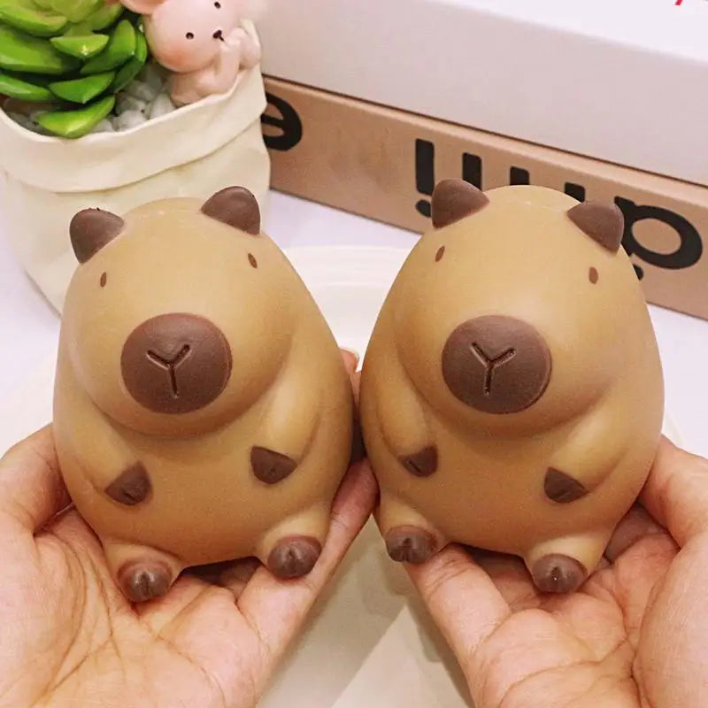 Capybara Plush Squeeze Ball - Stress Relief Fidget Toy | Adorbs Plushies