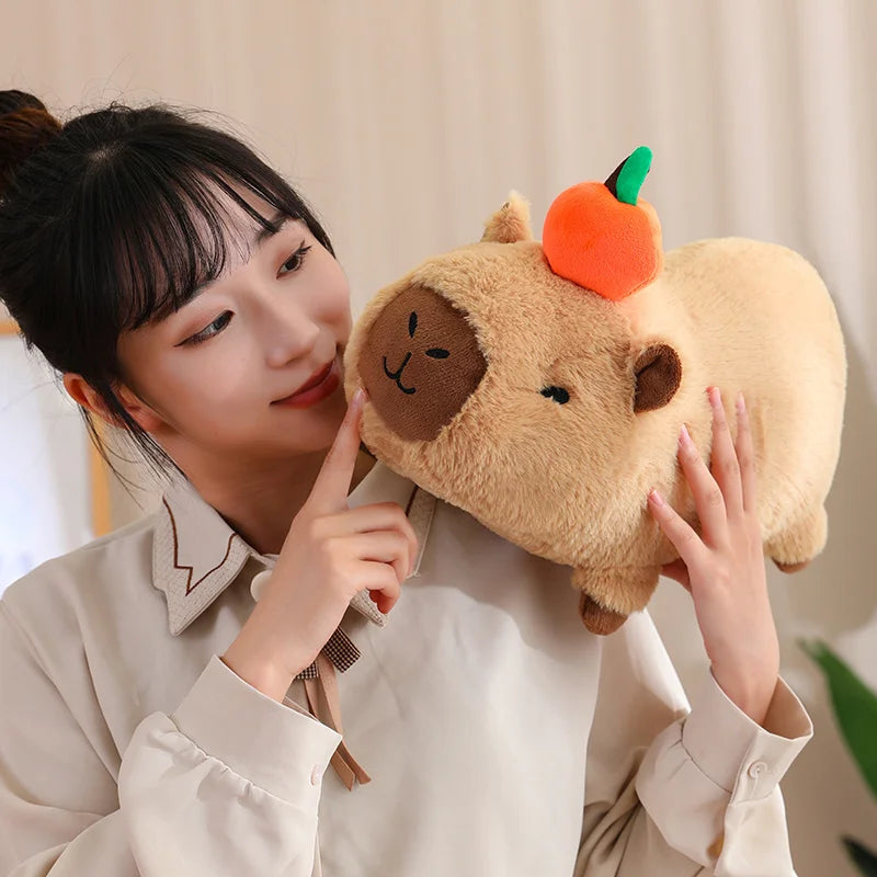 Capybara Plush Toy with Turtle Backpack and other Accessories | Adorbs Plushies