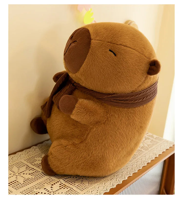 Capybara with Scarf Plush Toy | Adorbs Plushies