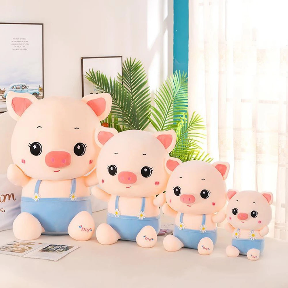 Cute Piglet Plush Toy with Flower Strap | Perfect Gift for Kids | Adorbs Plushies