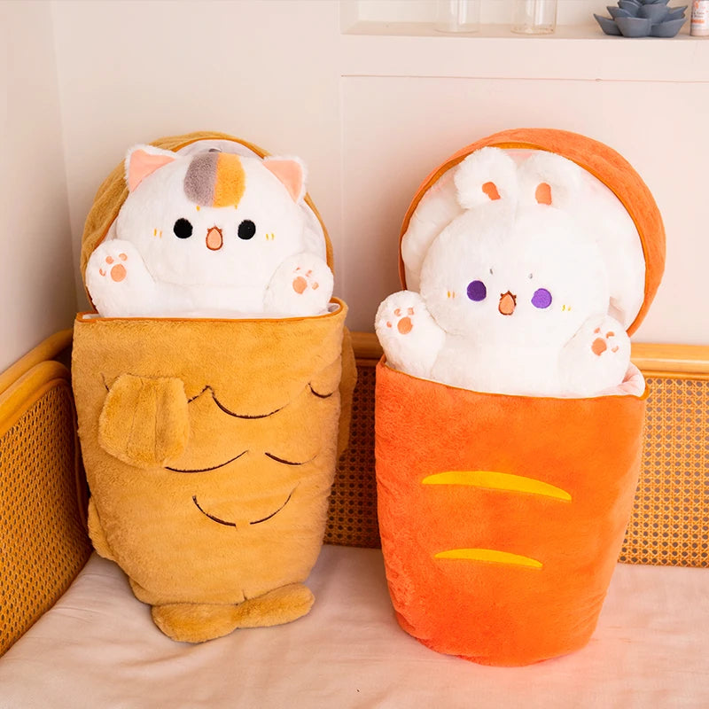 Taiyaki Cat Plush from Japan - Anime Cushion Bag | Stuffed Animals & Plushies | Adorbs Plushies