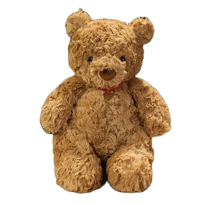 Lazy Brown Bear Plushie - Soft Kawaii Animal Toys