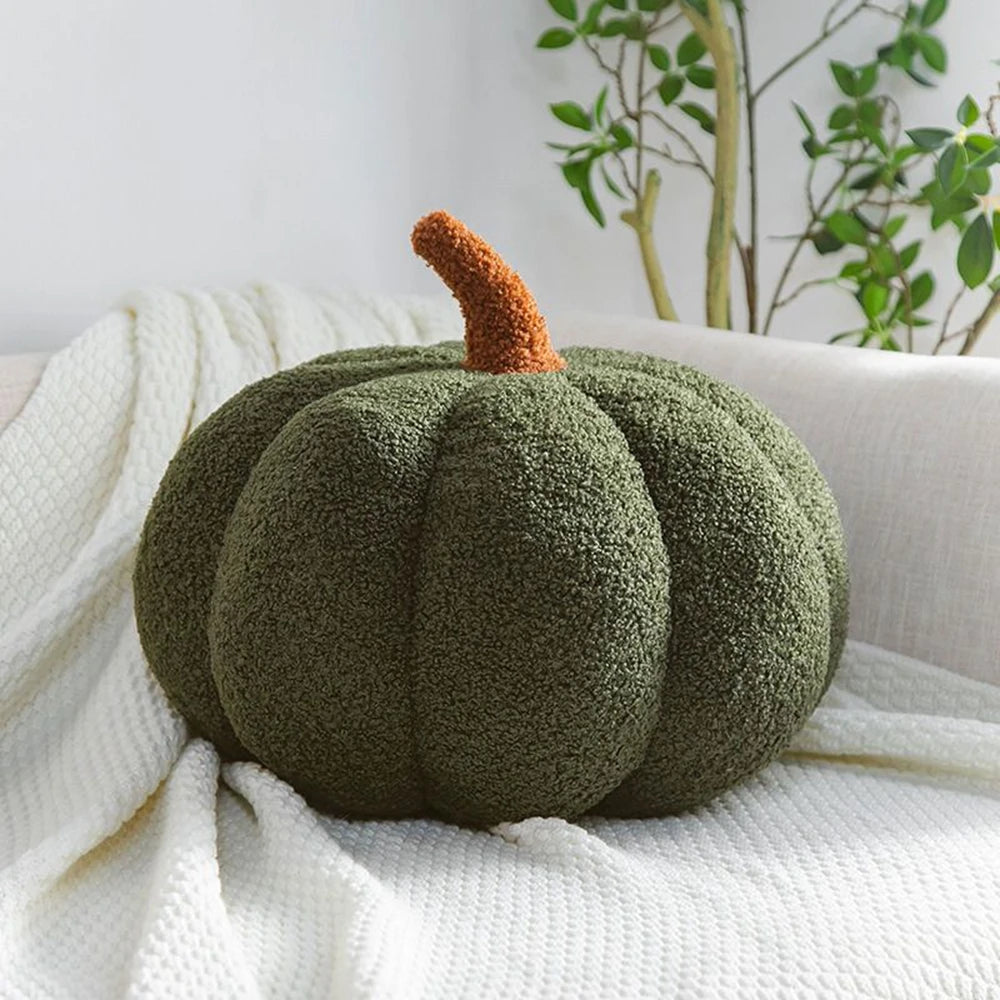 Pumpkin Plush Throw Pillow | Food Stuffed Toy | Adorbs Plushies