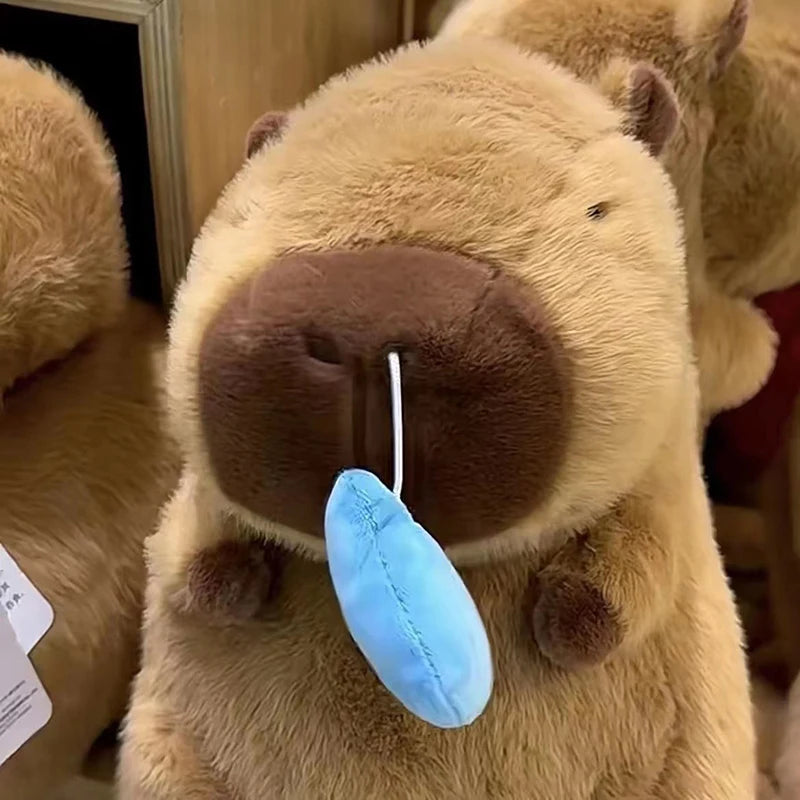 Snotty Capybara Plush Toy with Stretchy Nose | Adorbs Plushies