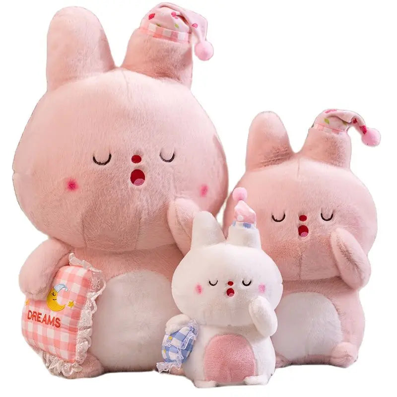 Pajamas Bunny Plushie Doll - Sleepy Head Rabbit Gift | Stuffed Animals & Plushies | Adorbs Plushies