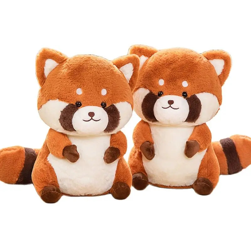 Kawaii Raccoon & Red Panda Plush - Perfect Xmas Gift | Stuffed Animals & Plushies | Adorbs Plushies