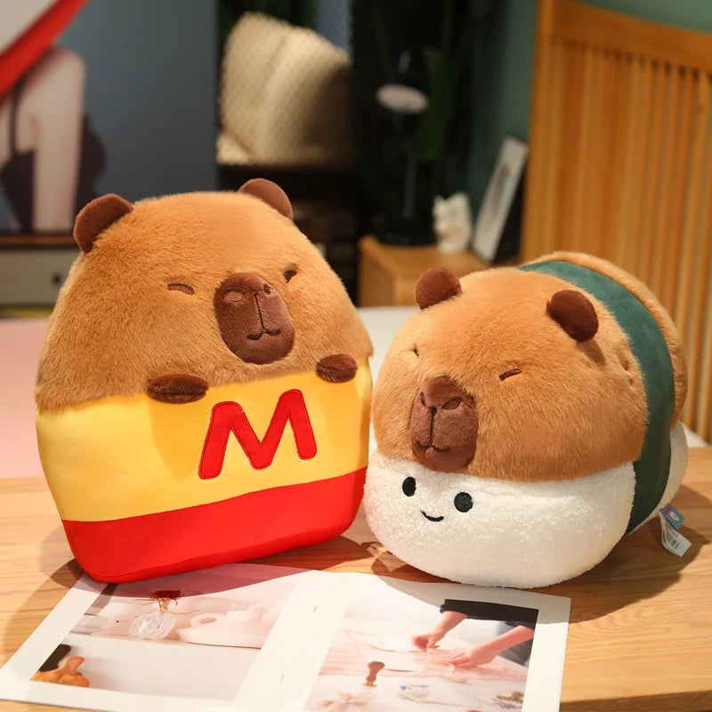 Capybara Sushi & Fries Plushies | Adorbs Plushies