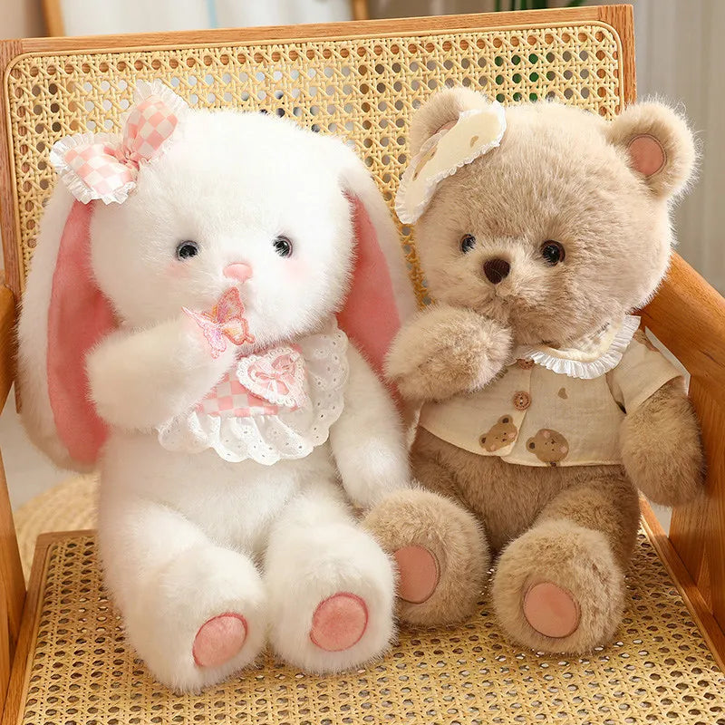 Fluffy Teddy & Bunny Plush - Yummy Cuddly Toys for Hugs | Stuffed Animals & Plushies | Adorbs Plushies