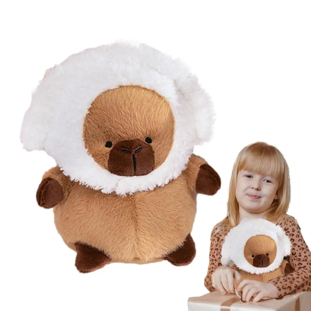 Capybara Plush with Head Accessories | Adorbs Plushies