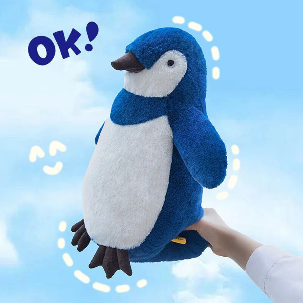 Penguin Plush Stuffed Animal | Cute Teddy Bear Sofa Pillow | Adorbs Plushies