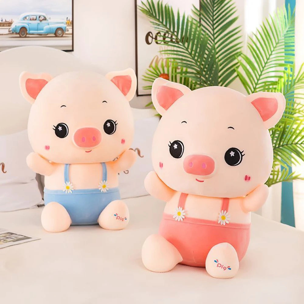 Cute Piglet Plush Toy with Flower Strap | Perfect Gift for Kids | Adorbs Plushies