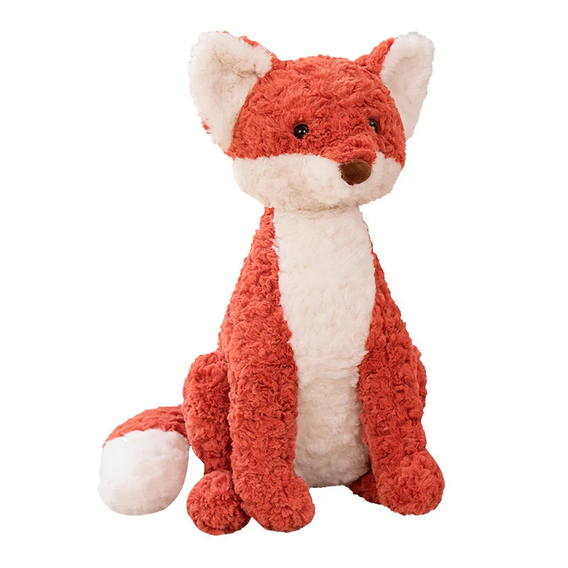 Soft Sitting Fox Plush Toy - Red Foxes Cuddly Gift for Kids | Stuffed Animals & Plushies | Adorbs Plushies