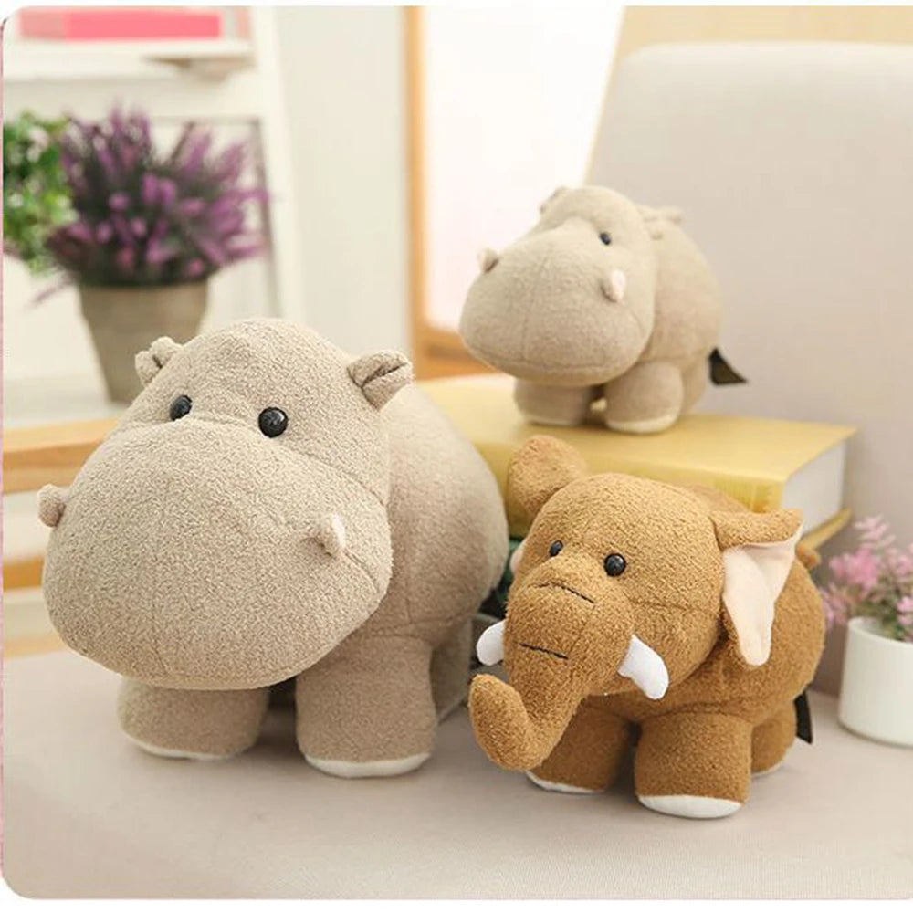 Cute Hippo & Elephant Plushies for Kids | Adorbs Plushies