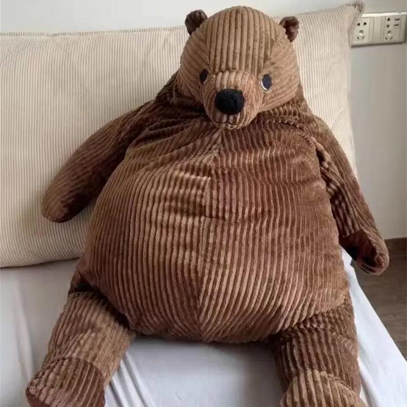 Giant Brown Bear Plush - Lifelike Room Decor for Kids | Stuffed Animals & Plushies | Adorbs Plushies