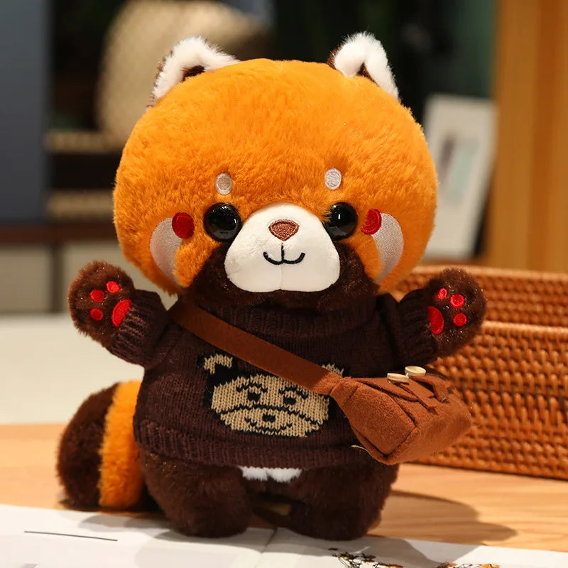 Raccoon & Red Panda/Fox Cosplay Plush - Kids Birthday Toy