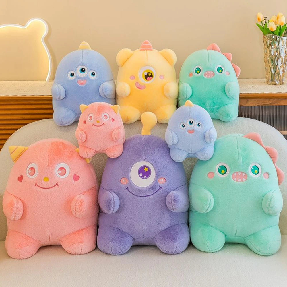 Little Monster Plush Toy | Cute Alien Stuffed Animal with Big Eyes | Adorbs Plushies