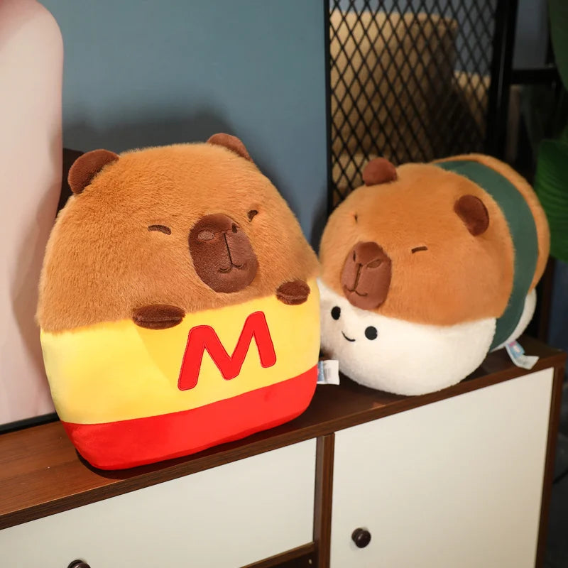 Capybara Sushi & Fries Plushies | Adorbs Plushies