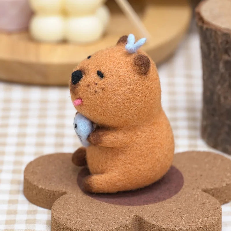 Cute Capybara with Milk Tea Plushie | Adorbs Plushies